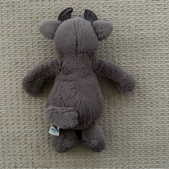 Jellycat Bashful Glitz Reindeer Stuffed Animal Retired Plush Toy - Picture 2 of 3